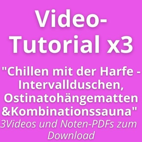 Videotutorials Chillen mit der Harfe Kursbild