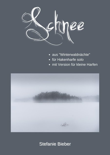 Schnee - Titelbild Noten PDF