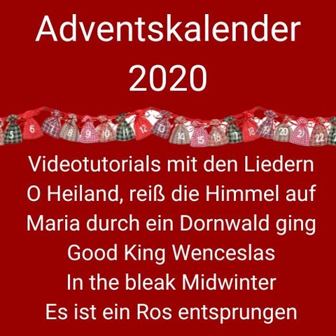 Adventskalender 20 Kursbild