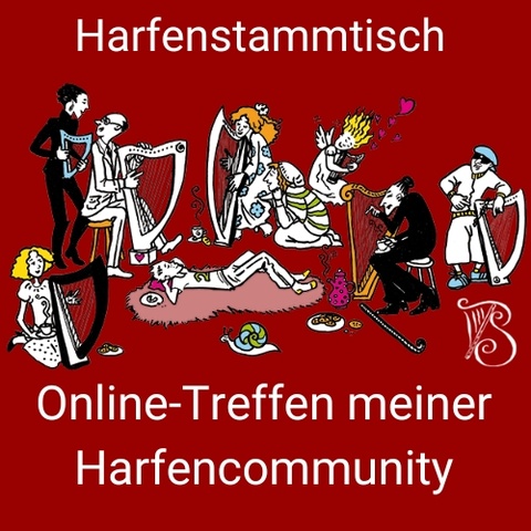 Online Harfenstammtisch von Stefanie Bieber