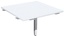 Verkettungsplatte, Anbauplatte für Tisch C Fuß Flex Volleck 90°, mit Stützfuß, höhenverstellbar