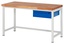 RAU Werkbank Buche Arbeitsplatte, 1 Schublade