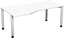 Schreibtisch 4 Fuß Flex, PC-Form, Ausführung links, höhenverstellbar