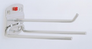 Werkzeughalter 3-fach, Länge 150 mm, Breite 45 mm, 45 mm, Länge 150 mm, alufarben 