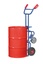 Fetra Fasskarre mit 1 Lenk-Stützrolle, Tragkraft 300 kg
