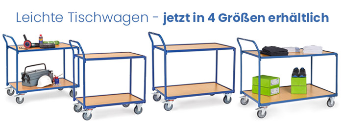 Tischwagen 4 Größen